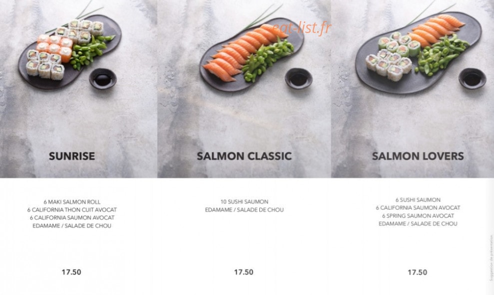 Sushi Shop — carte page 10