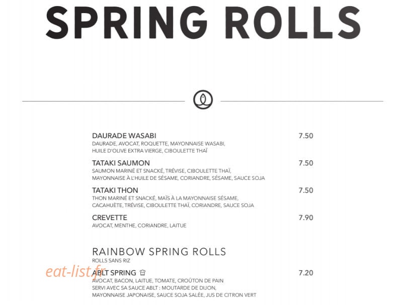 Sushi Shop — carte page 24