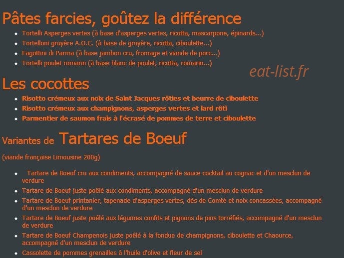 Tout simplement — carte page 5