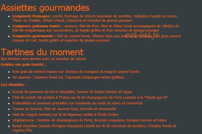 Tout simplement — carte page 4