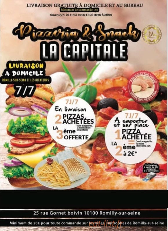 La Capitale — carte page 1