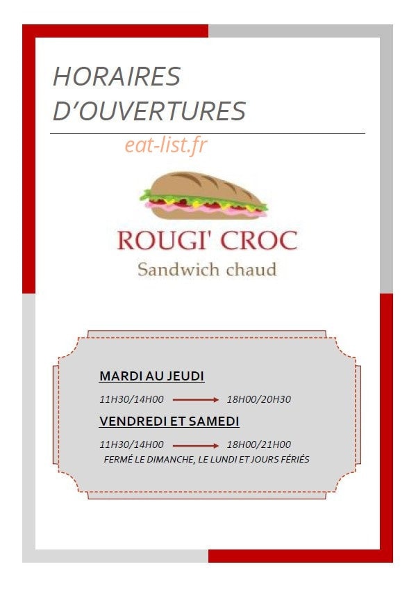 Rougi' Croc — carte page 3