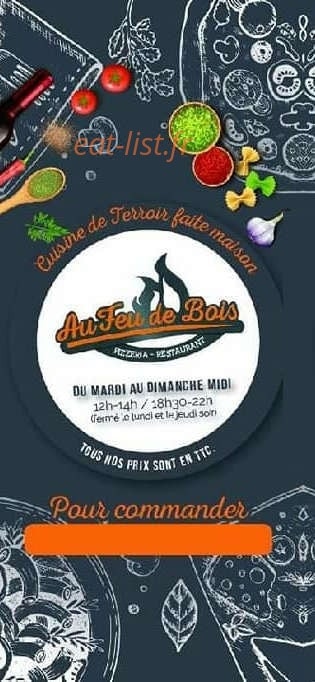 Au Feu De Bois — carte page 6
