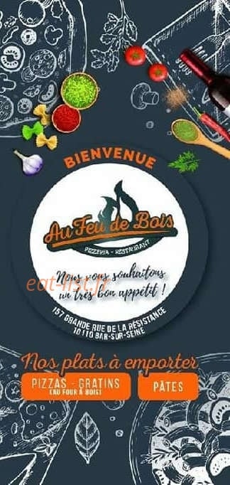 Au Feu De Bois — carte page 1