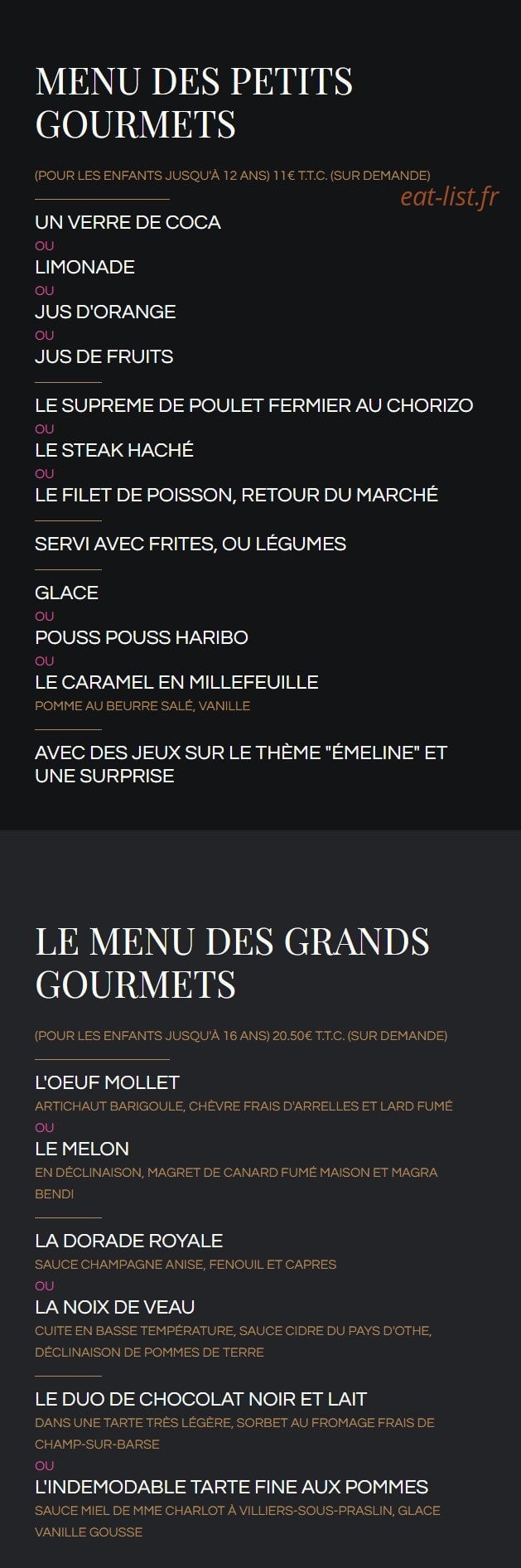 Le Val Moret — carte page 8
