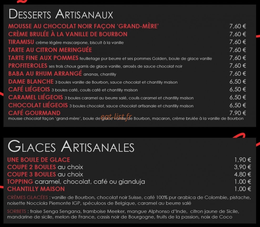 Atelier du Bœuf — carte page 2