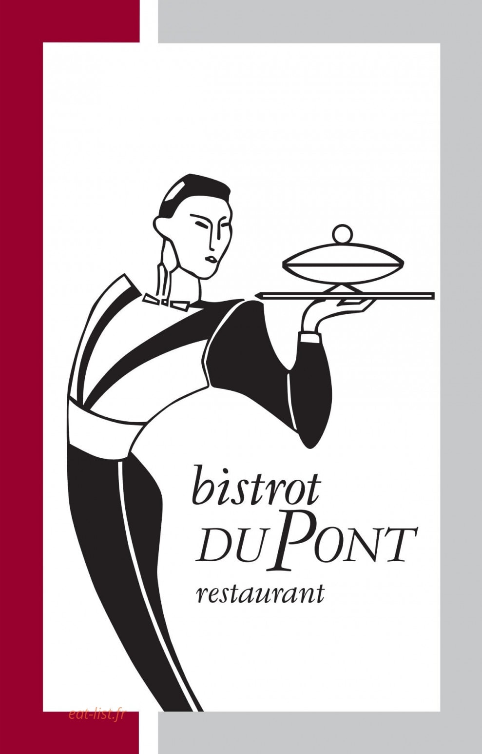 Bistrot Du Pont — carte page 1