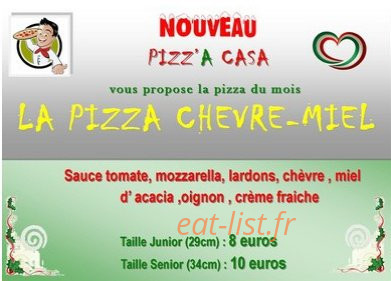 Pizz'a casa — carte page 2