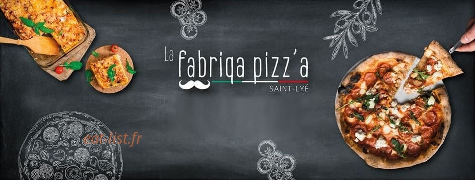 La Fabriqa Pizz'a — carte page 1