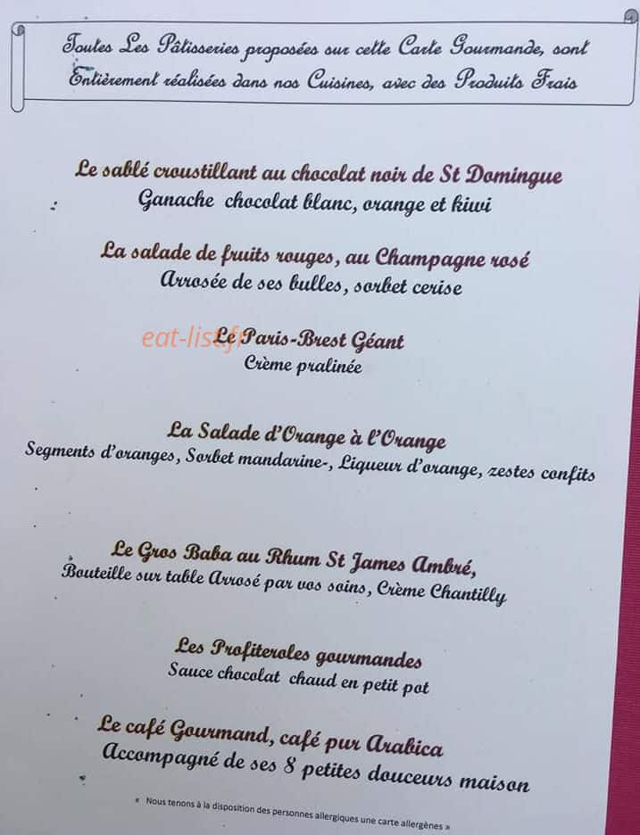 Carte et menu de L'atelier gourmand à Aix-Villemaur-Pâlis — les assiettes