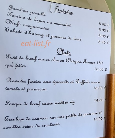 Le Champenois — carte page 1