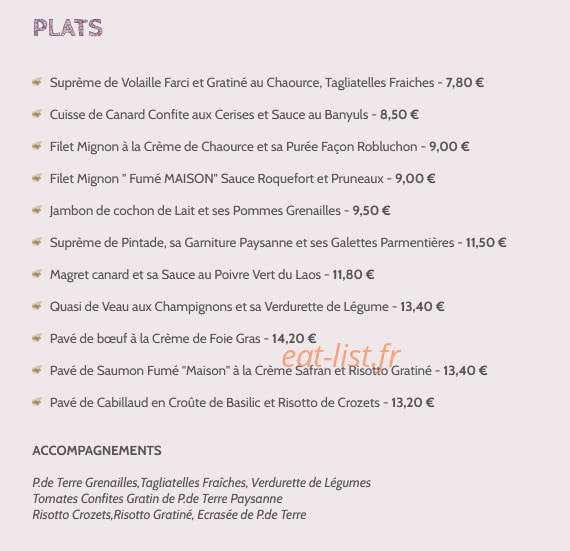 La Table D'Othe — carte page 3