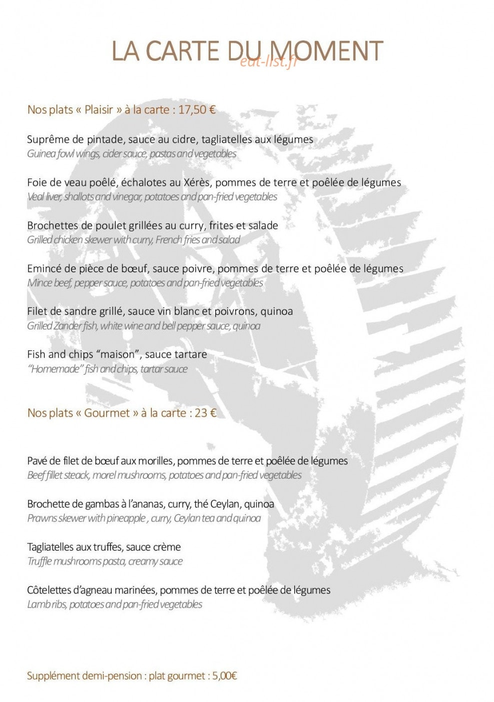 Le Moulin du Landion — carte page 5