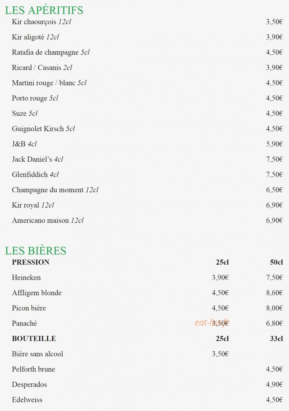 La Cordelière — carte page 3