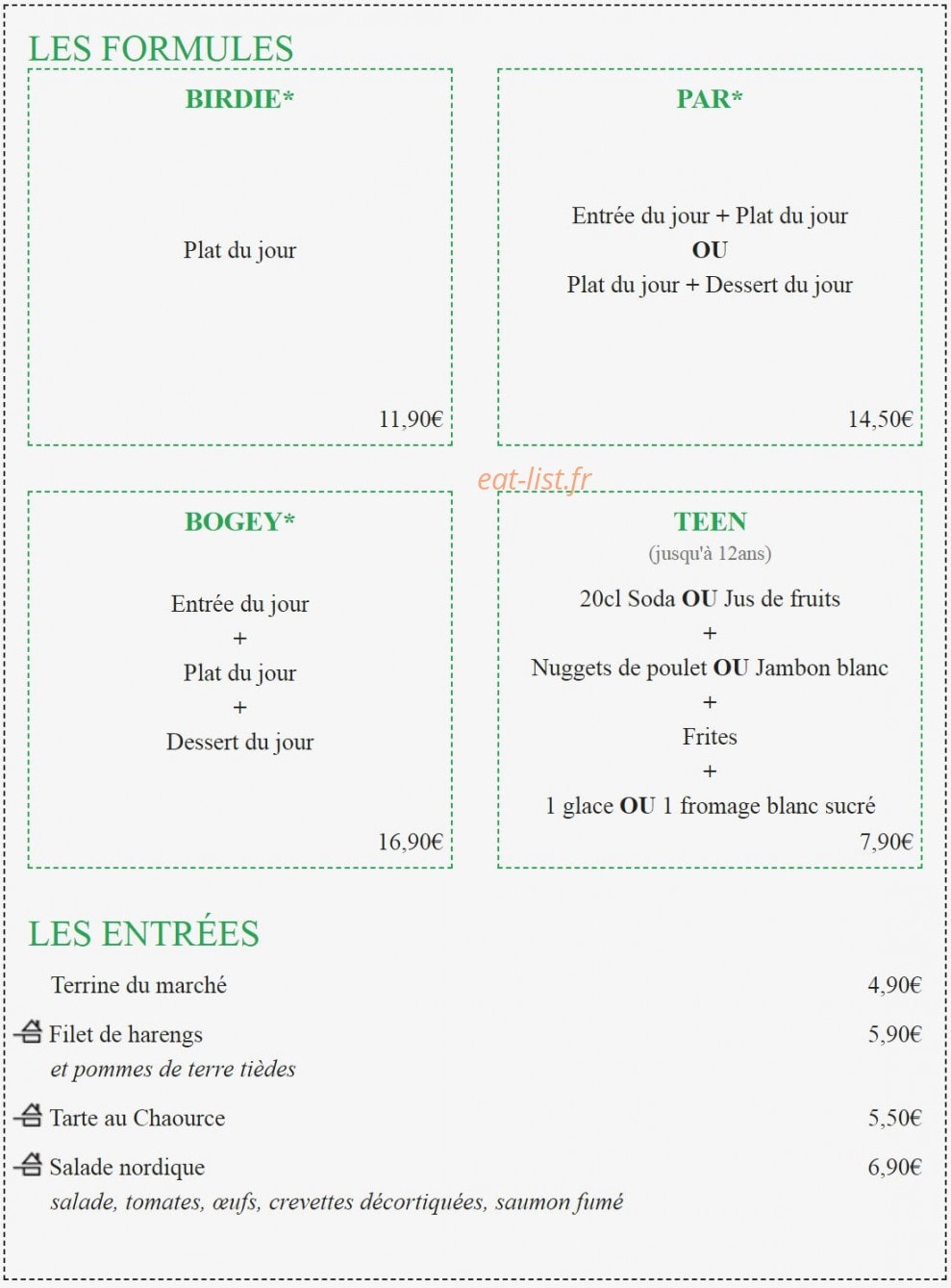 La Cordelière — carte page 1