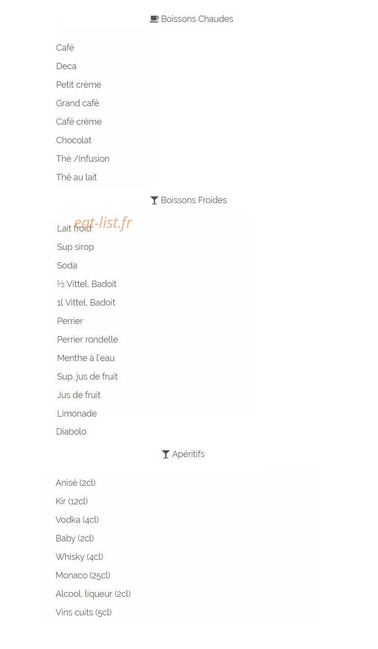 Le Tadorne — carte page 2