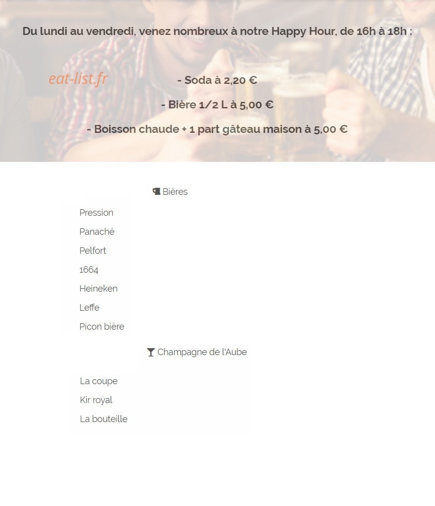 Le Tadorne — carte page 3