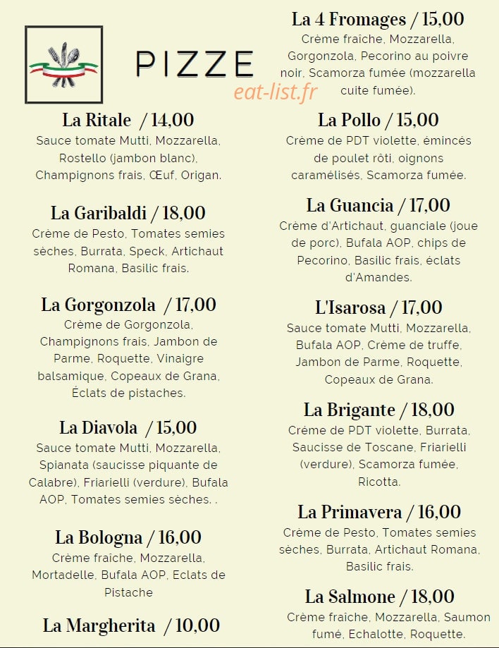 L'Isarosa — carte page 3