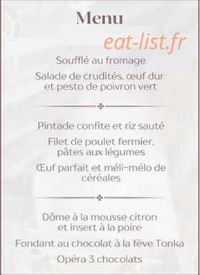 La Poule de Vaux — carte page 1