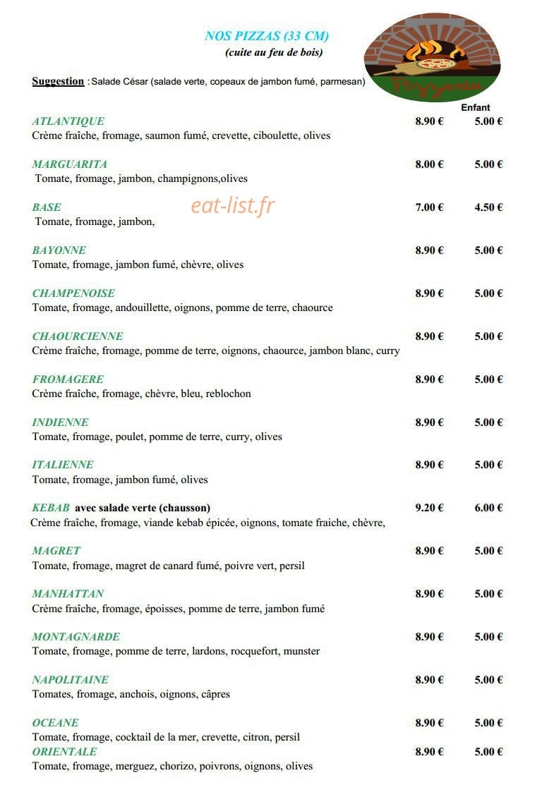 Le Manhattan — carte page 1