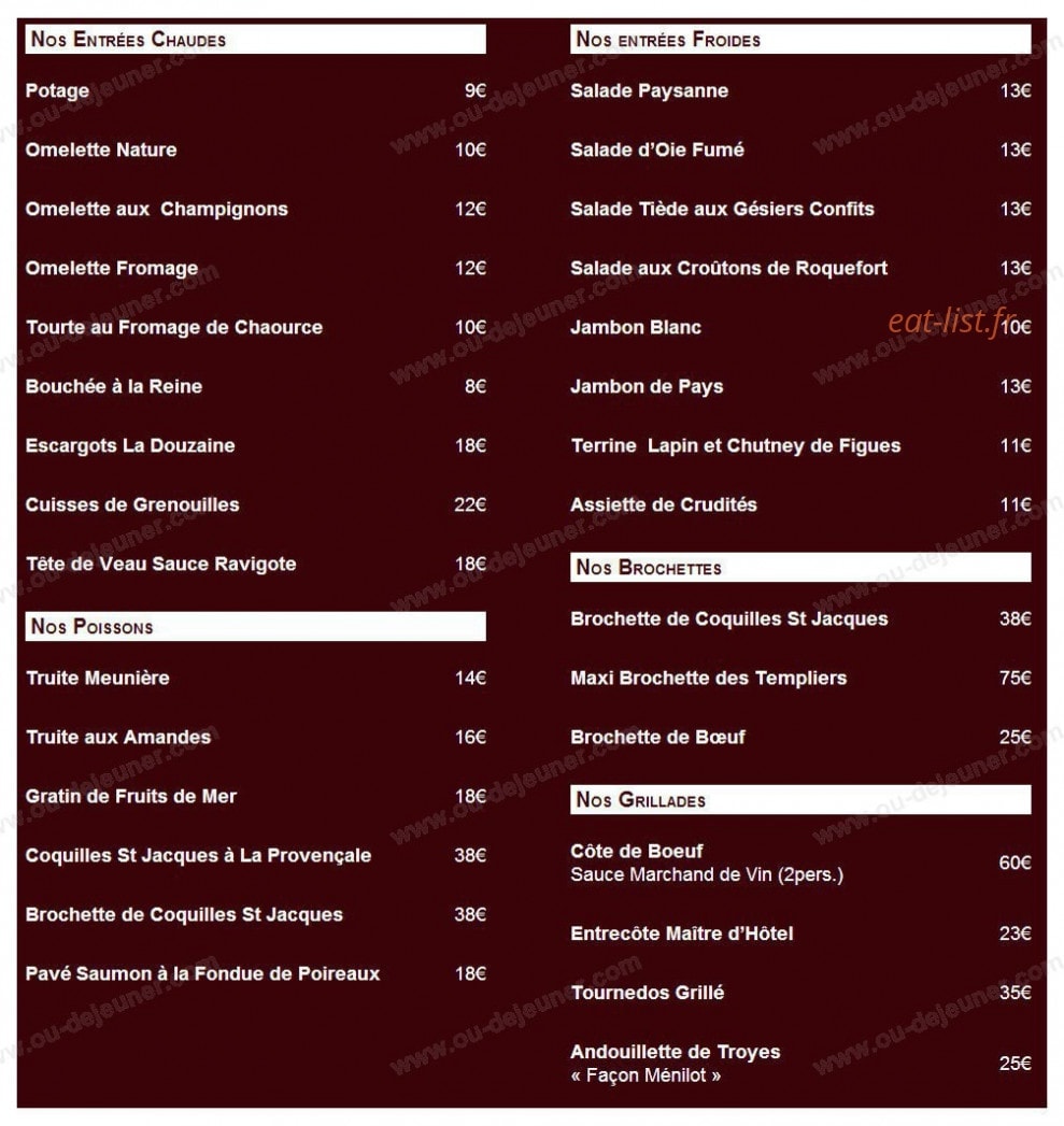 La Mangeoire — carte page 3
