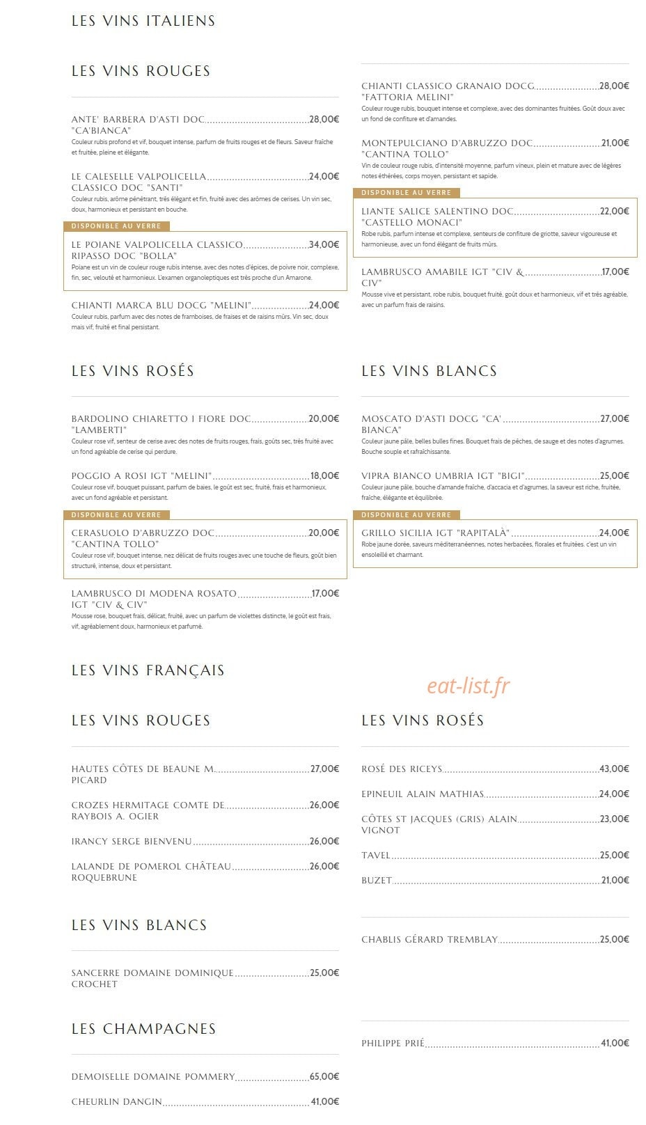 La tour de pizz' — carte page 6