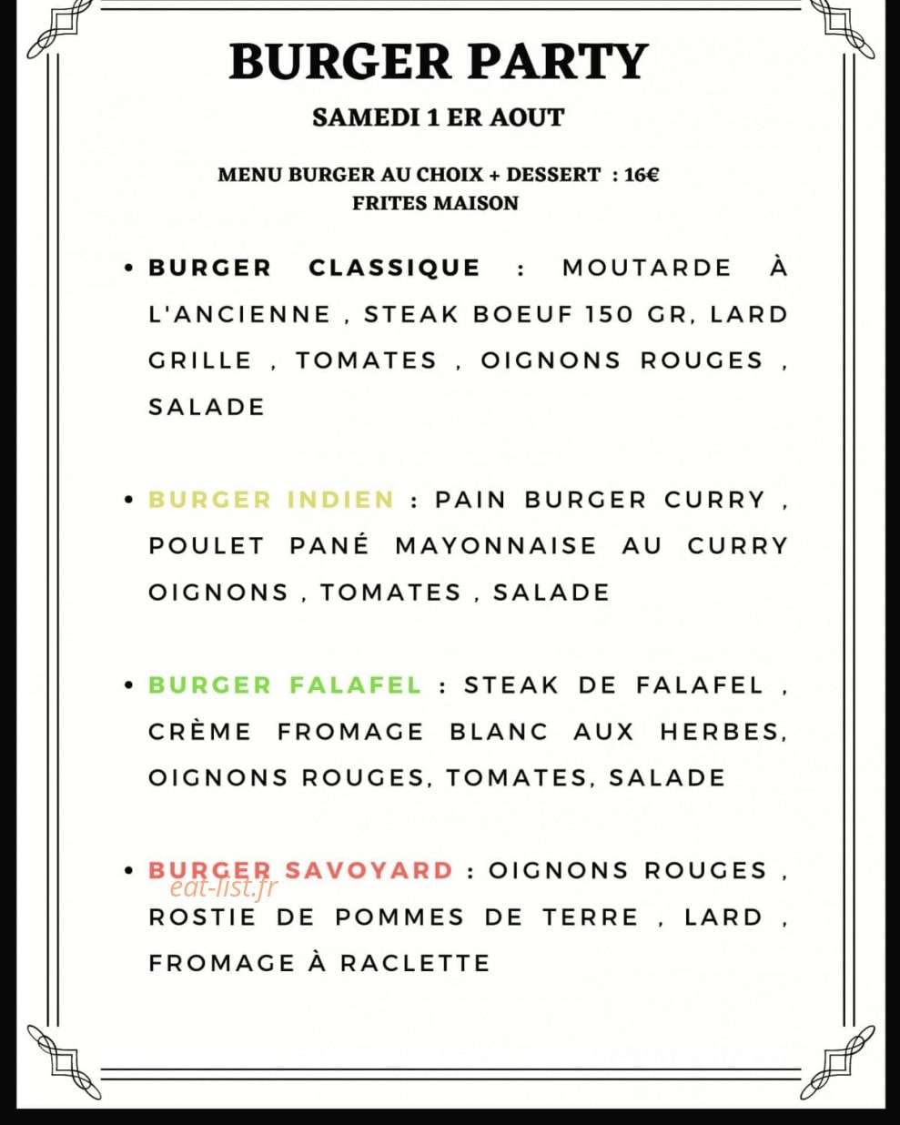 Le Barabulle — carte page 1