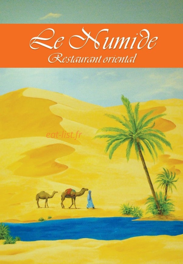 Le Numide — carte page 1