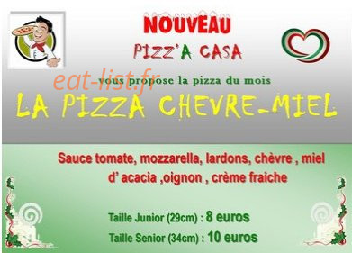 Pizz'a casa — carte page 2