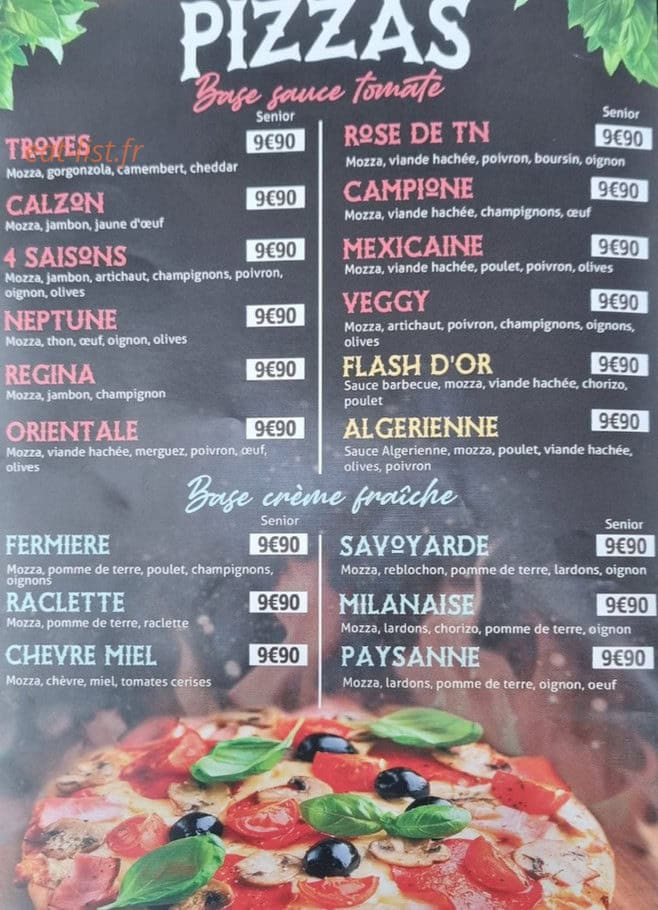 Tn Food — carte page 3