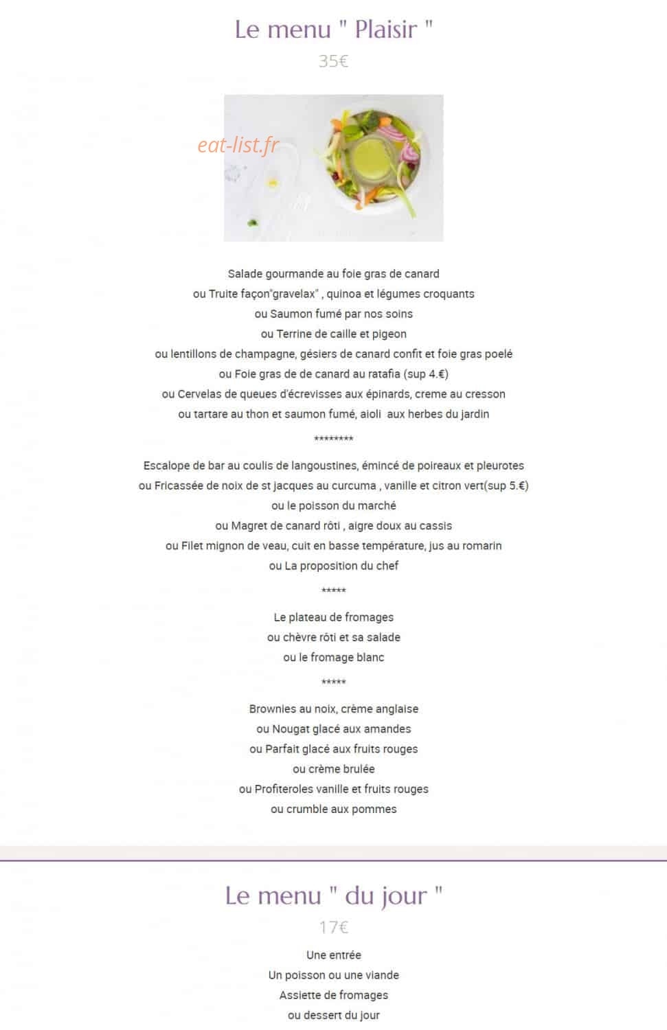 Le Magny — carte page 1