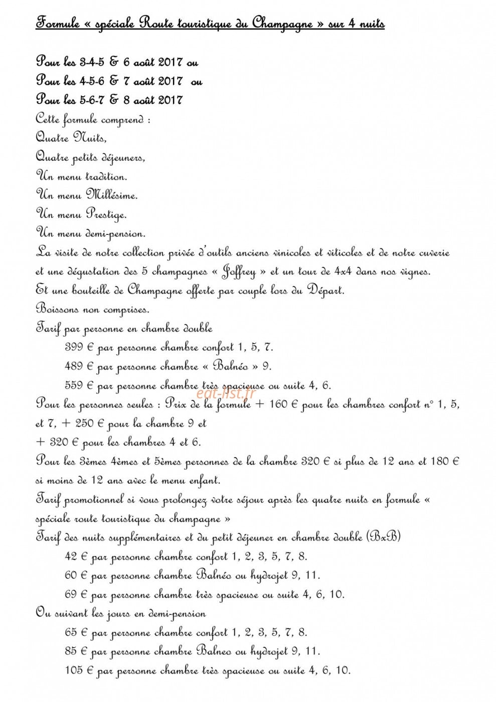 Le Marius — carte page 14