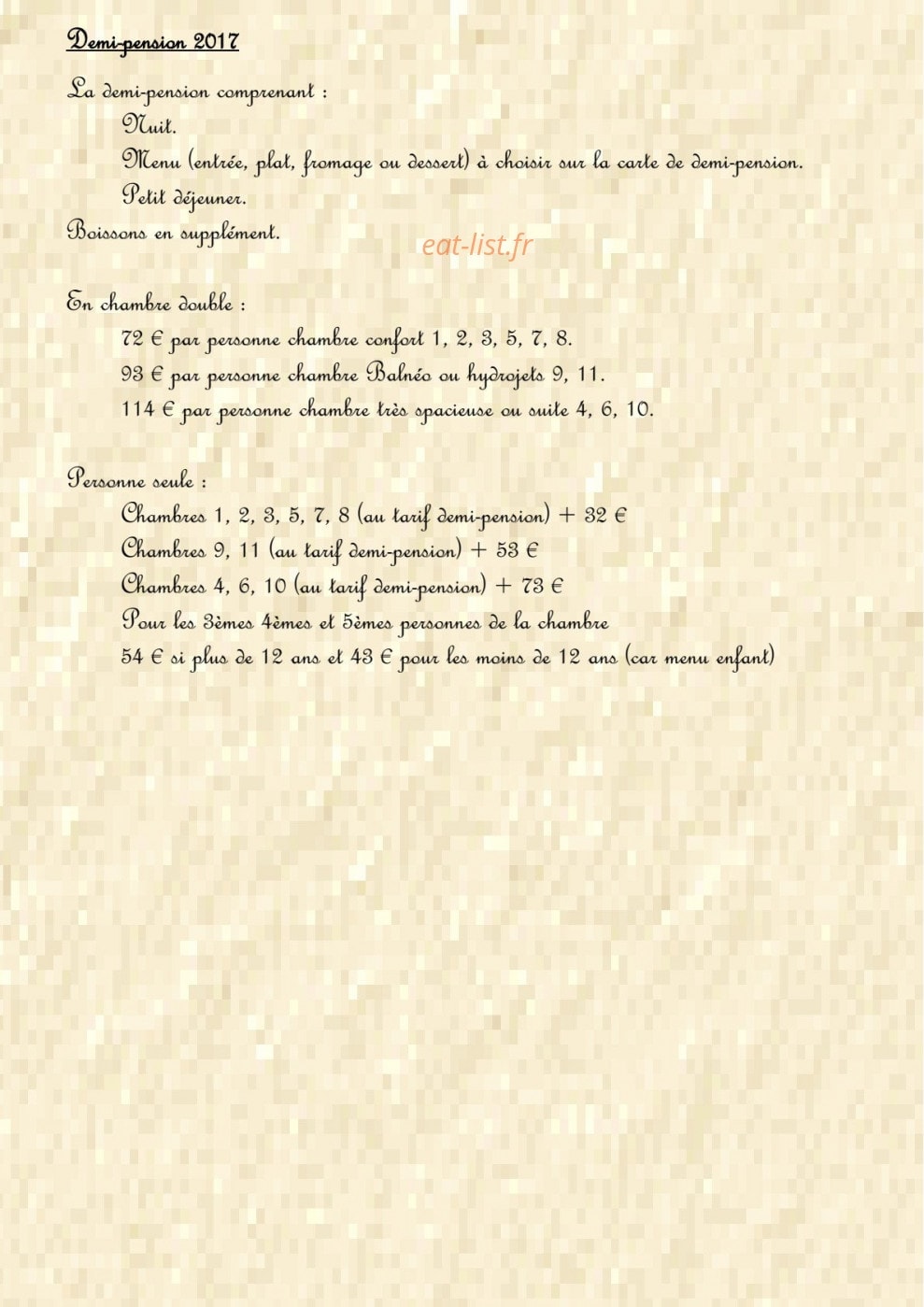 Le Marius — carte page 9
