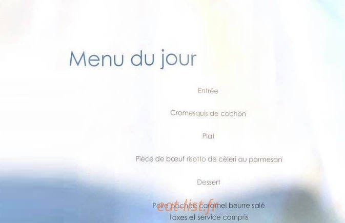Le Flaubert — carte page 1