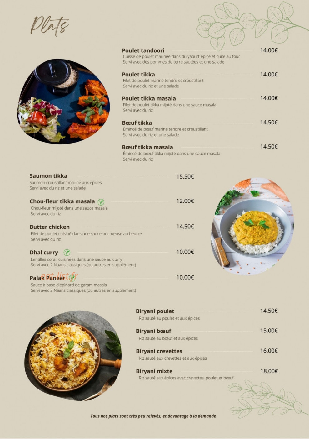 Yasmitha — carte page 4