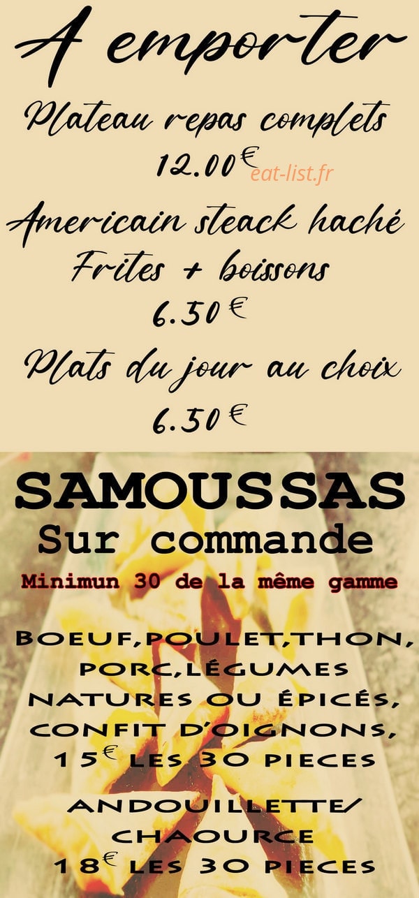 Au Bon Accueil — carte page 2