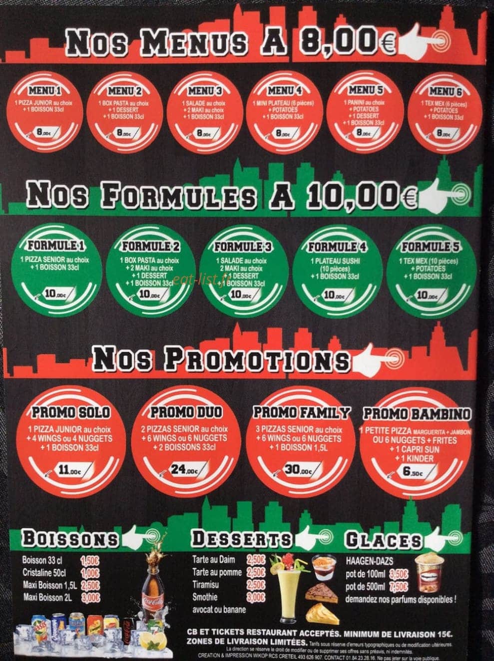 Le Classico — carte page 4