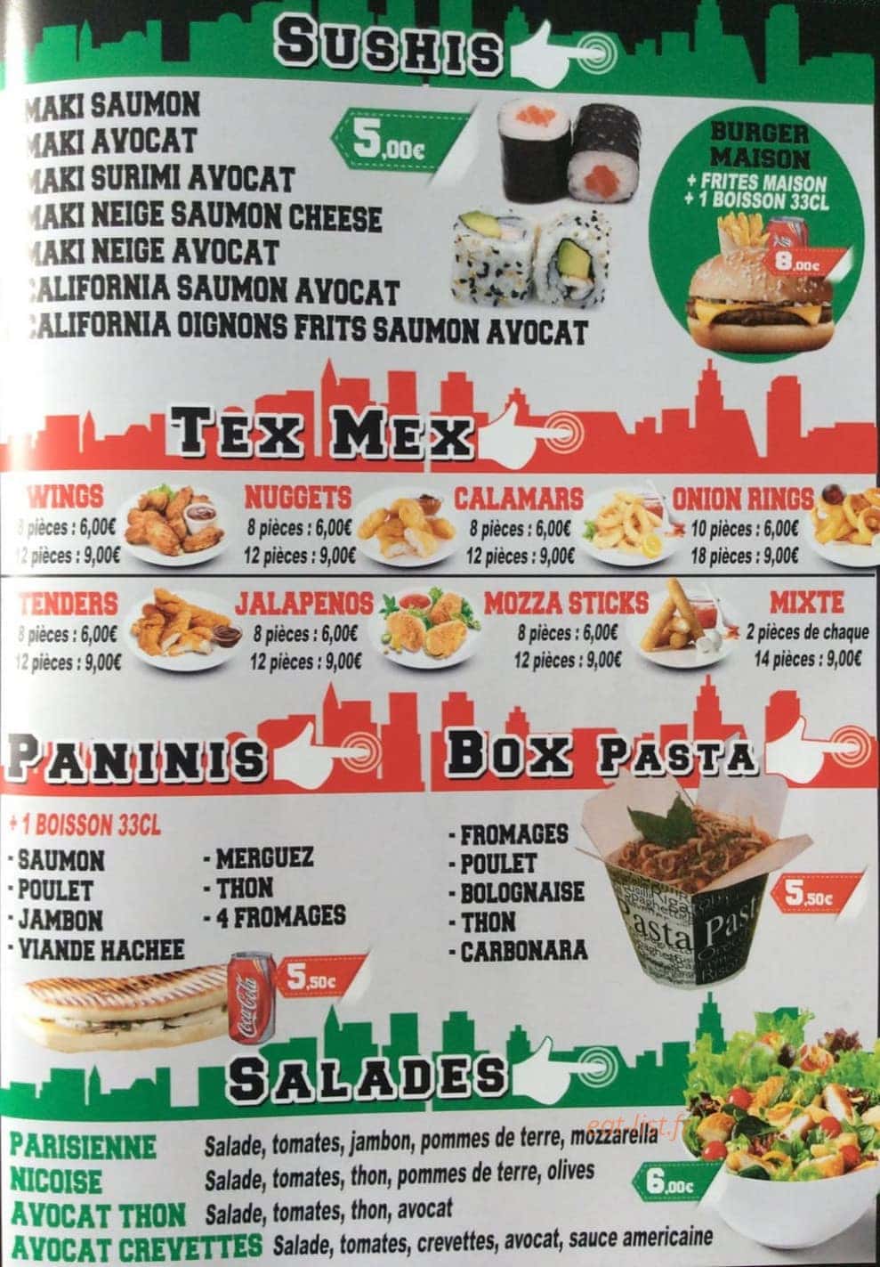 Le Classico — carte page 3