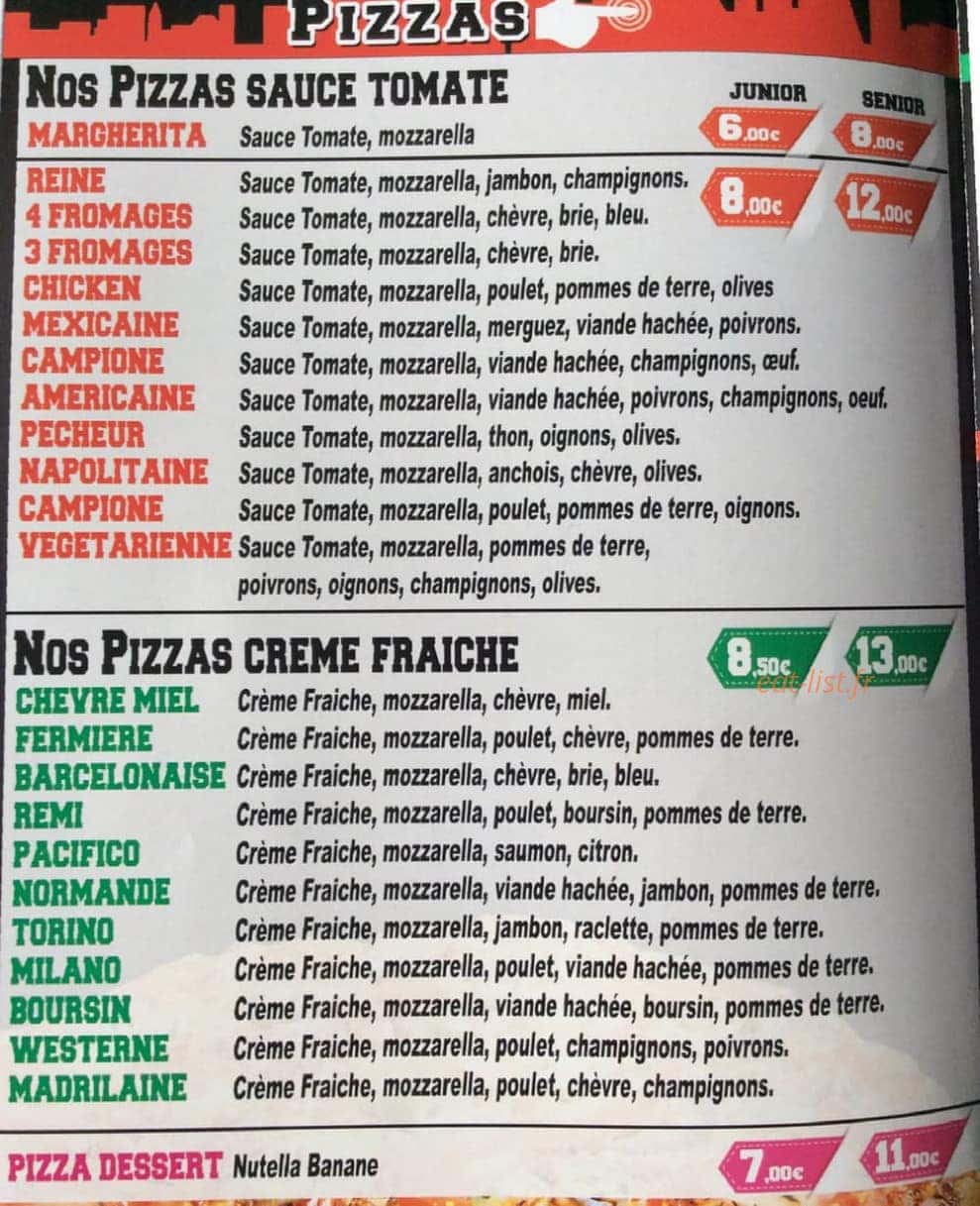 Le Classico — carte page 2