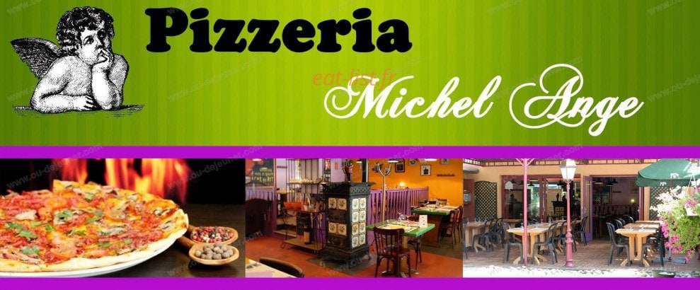 Pizzeria Michel Ange — carte page 1