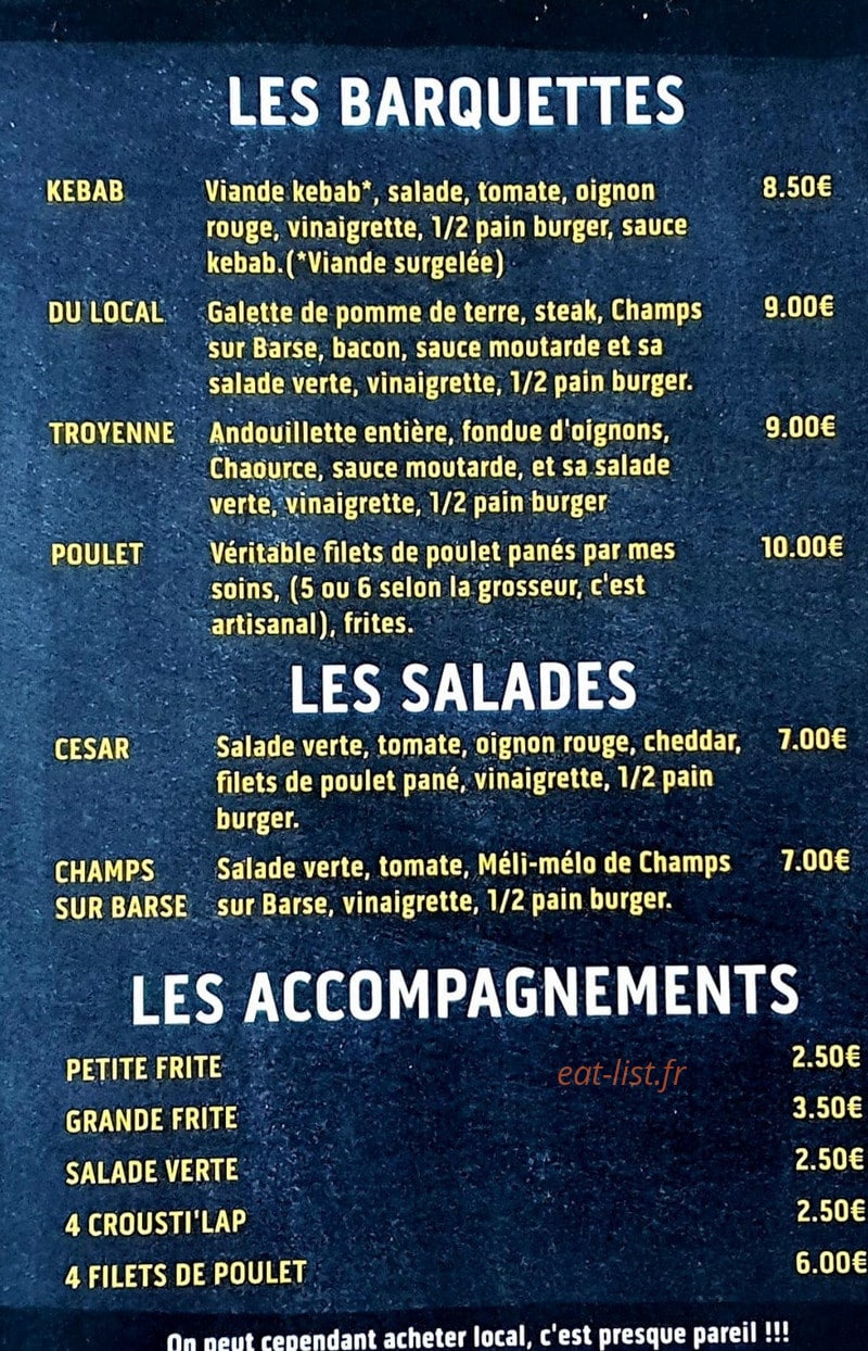 Saveurs Du Sud — carte page 2