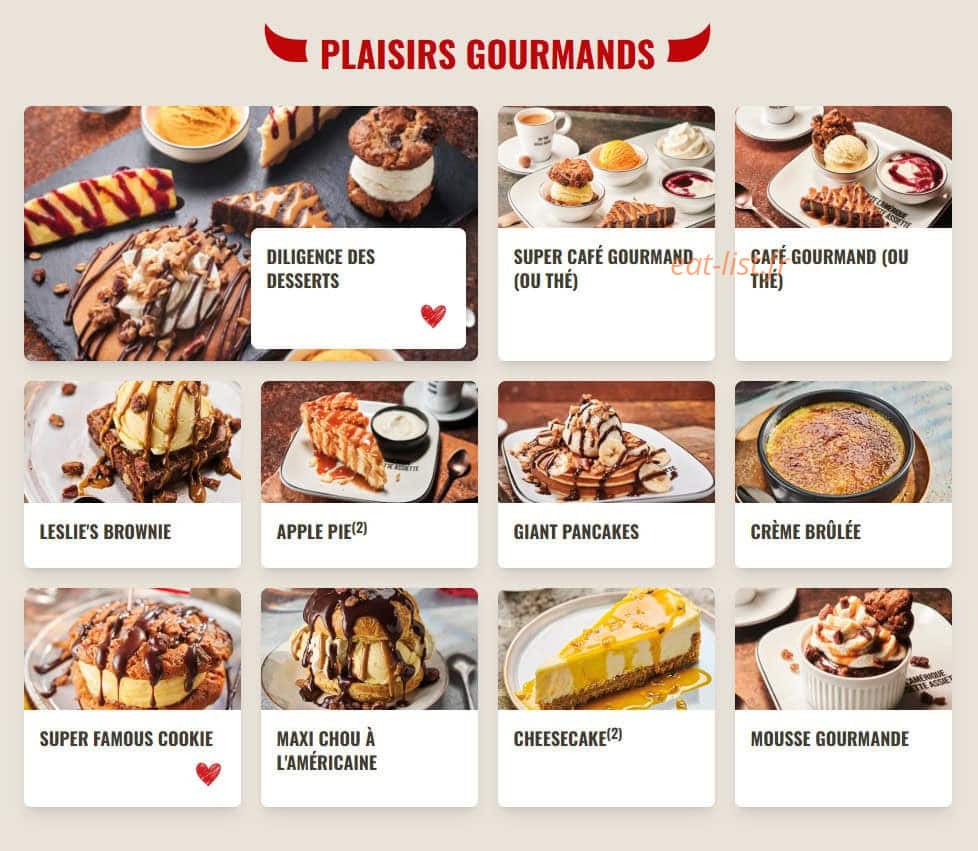 Carte et menu de Buffalo Grill à La Chapelle Saint Luc — Les plaisirs gourmands