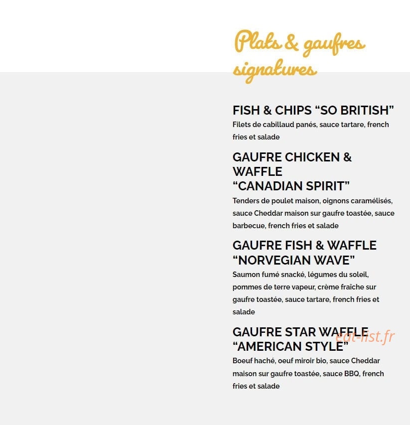 Crêpe Touch — carte page 3