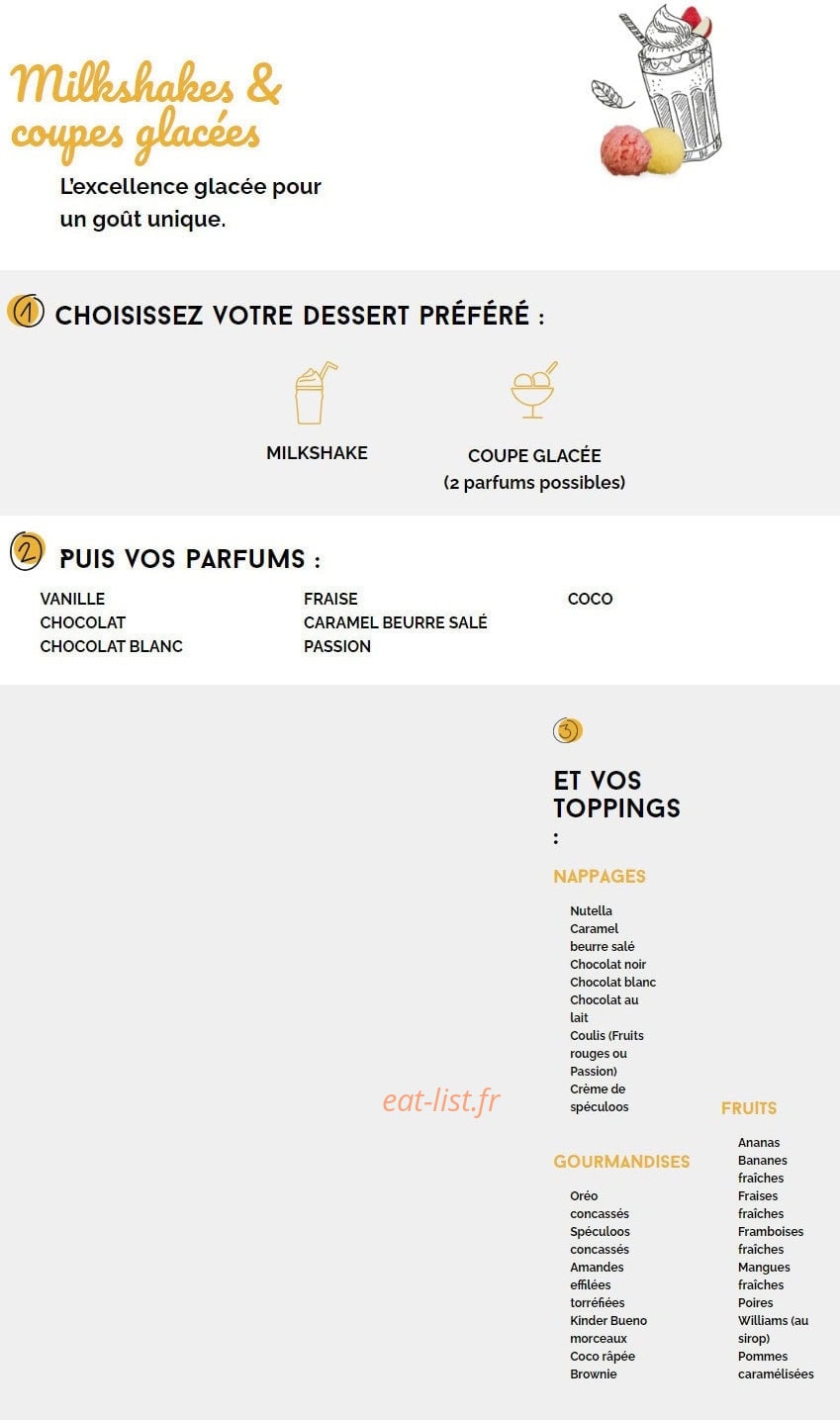 Crêpe Touch — carte page 8