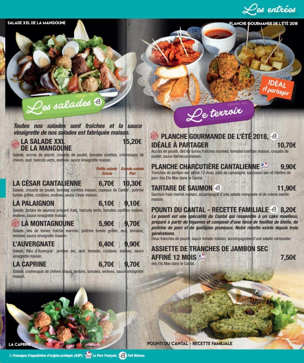 La Mangoune — carte page 3