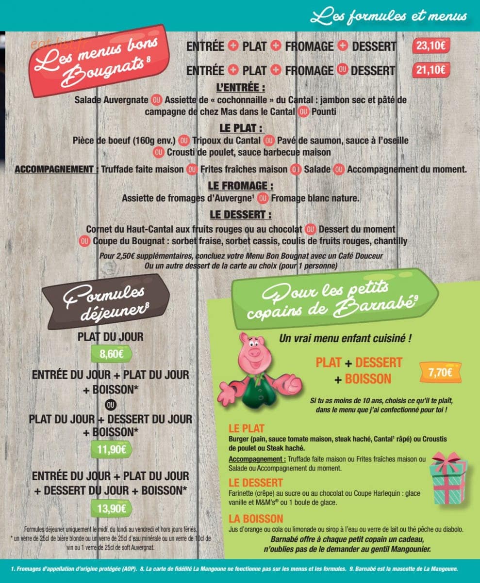 La Mangoune — carte page 7