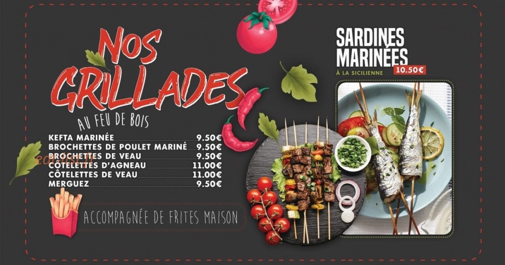Street Food 10 — carte page 1