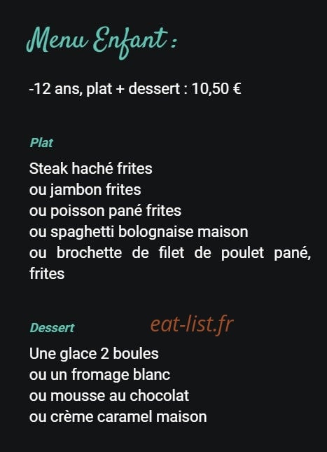 Le Pan de Bois — carte page 4