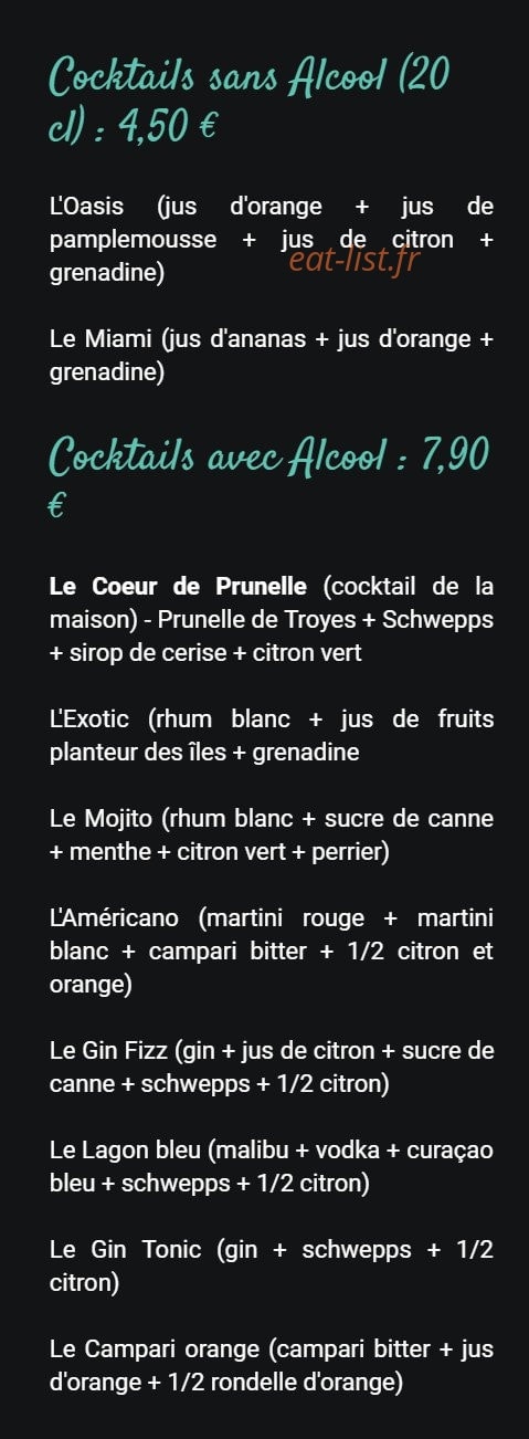 Le Pan de Bois — carte page 10
