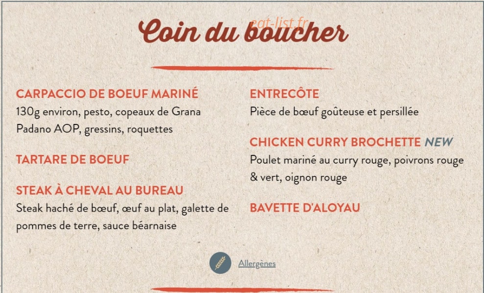 Au Bureau — carte page 3